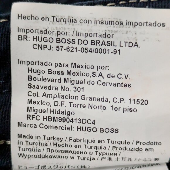 HUGO BOSS DENIM JEANS MAINE2 REGULAR FIT MEN’S 34x34 Blue - Picture 14 of 14